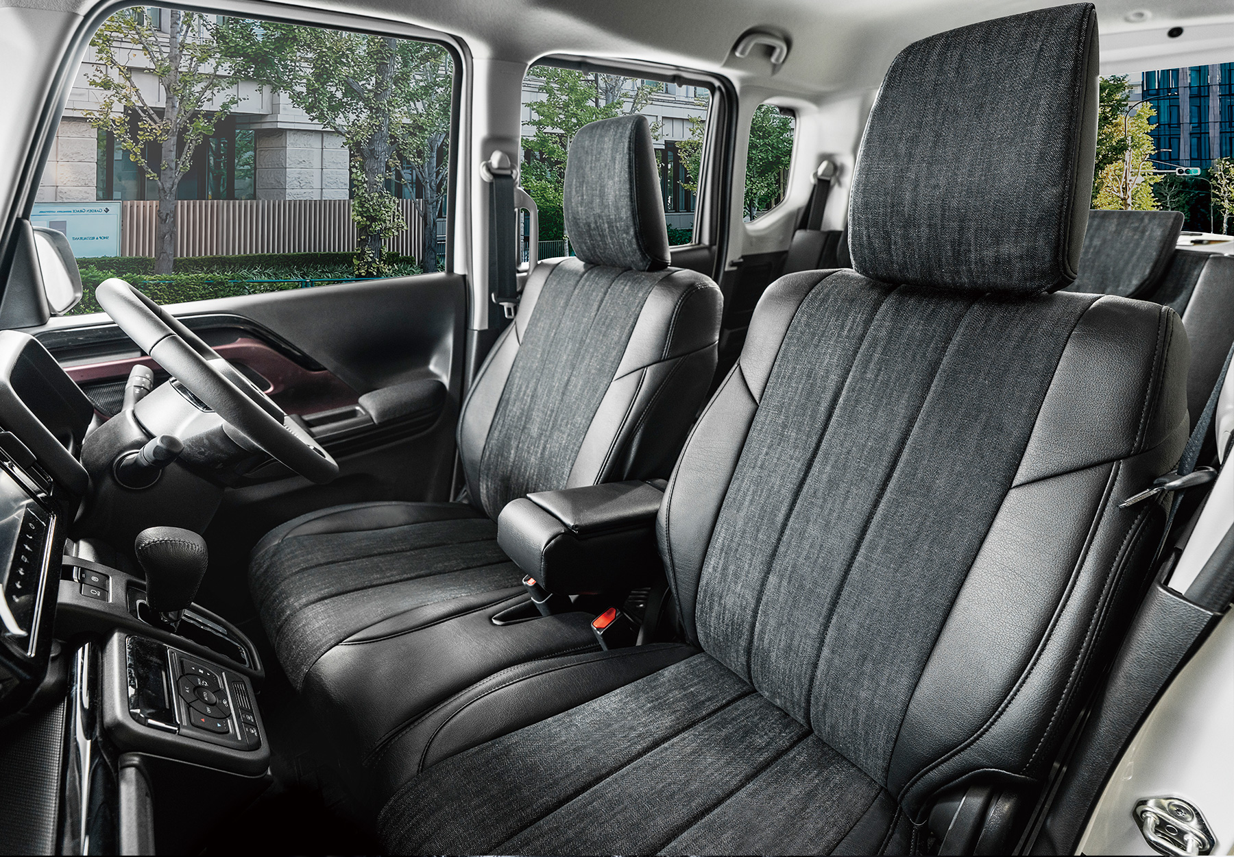 デニムブラックシートカバー